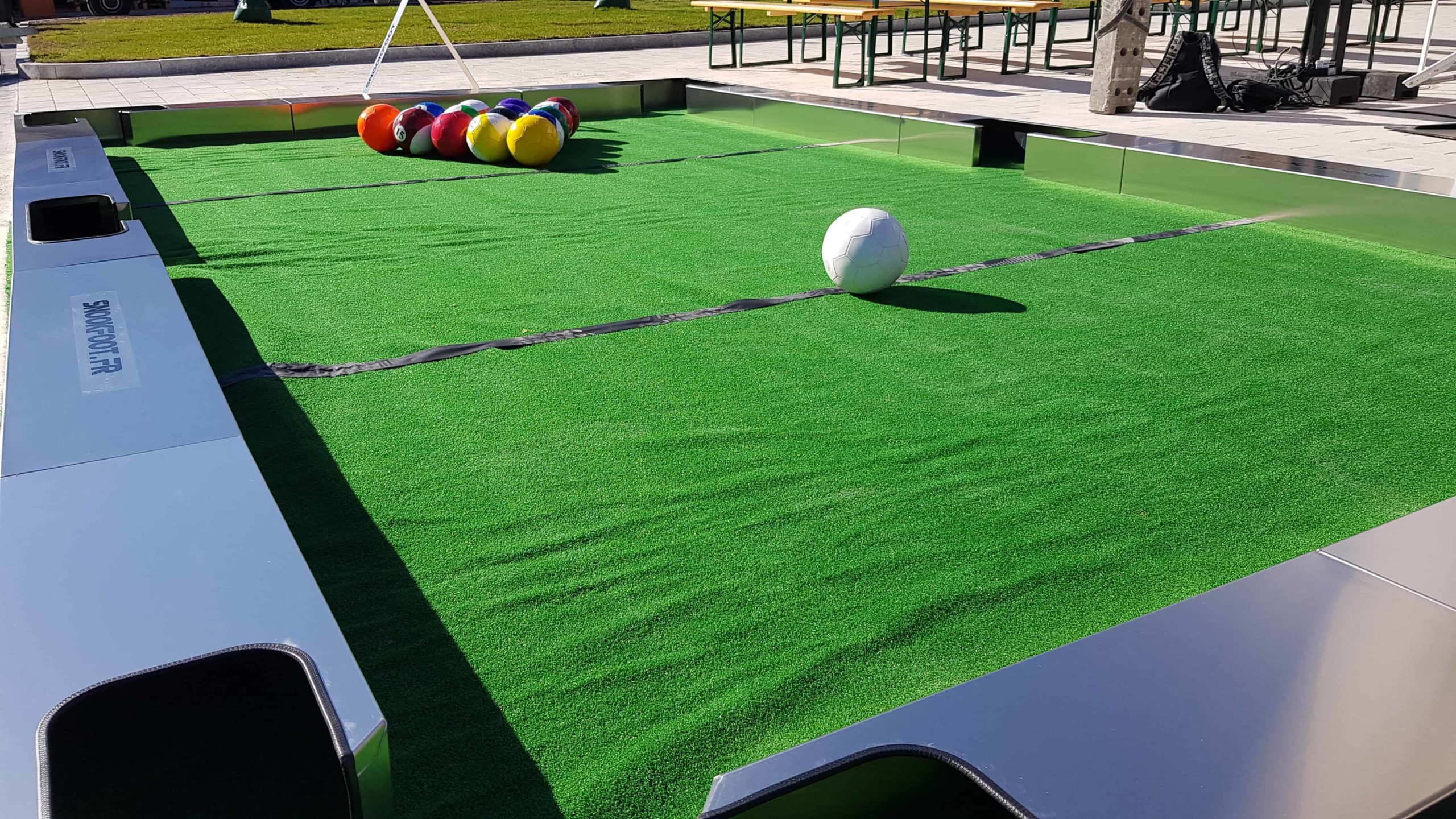 Snooker-Fußball – Ansicht 2