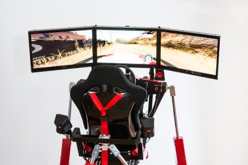 Full-Motion-Rennsimulator – Ansicht 5